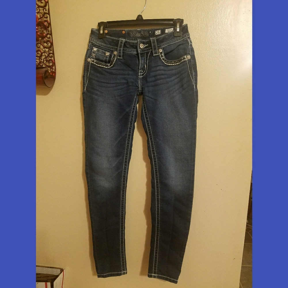 Dark denim Miss me jeans
